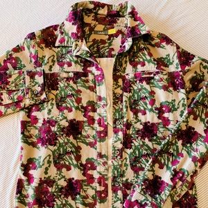 Vintage Cabela’s Western Floral Button Down Shirt
